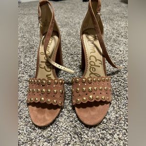 Sam Edelman Mauve Pink Heels Size 8